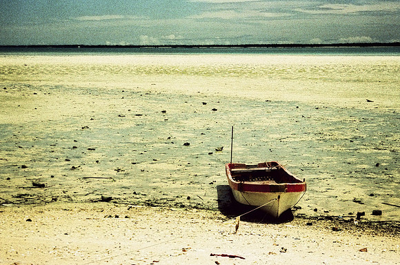Low Tide in Tarawa - Kiribati